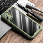 For iPhone 11 iPAKY Dawn Series Airbag Shockproof TPU Case(Army Green) - 1
