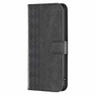 For Xiaomi 11 Lite Plaid Embossed Leather Phone Case(Black) - 2
