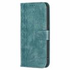For Xiaomi Poco X3 / X3 NFC Plaid Embossed Leather Phone Case(Green) - 2