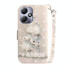 For Infinix Hot 30 Play 3D Colored Horizontal Flip Leather Phone Case(Squirrels) - 3