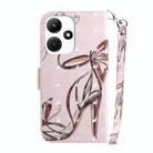 For Infinix Hot 30i 3D Colored Horizontal Flip Leather Phone Case(Butterfly High-heeled) - 3