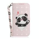 For Infinix Note 30 3D Colored Horizontal Flip Leather Phone Case(Heart Panda) - 2