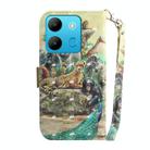 For Infinix Smart 7 African 3D Colored Horizontal Flip Leather Phone Case(Zoo) - 3