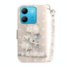 For Infinix Smart 7 African 3D Colored Horizontal Flip Leather Phone Case(Squirrels) - 3