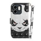 For Infinix Hot 50i / Smart 9 3D Colored Horizontal Flip Leather Phone Case(Angry Bear) - 3