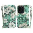 For Infinix Note 50 4G / Note 50 Pro 4G 3D Colored Flip Leather Phone Case(Watercolor Flower) - 1