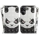 For Tecno Camon 20 Pro 5G 3D Colored Horizontal Flip Leather Phone Case(Angry Bear) - 1