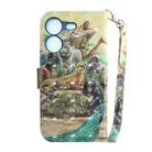 For Tecno Pova 5 3D Colored Horizontal Flip Leather Phone Case(Zoo) - 3