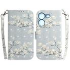 For Tecno Pova 5 3D Colored Horizontal Flip Leather Phone Case(Magnolia) - 1