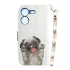 For Tecno Pova 5 3D Colored Horizontal Flip Leather Phone Case(Pug) - 3