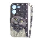 For Tecno Pova 5 3D Colored Horizontal Flip Leather Phone Case(Hug Cat) - 3