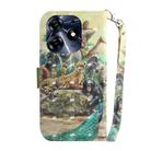 For Tecno Spark 10 Pro 3D Colored Horizontal Flip Leather Phone Case(Zoo) - 3