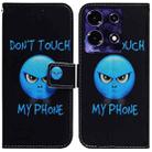 For Infinix Note 30 Coloured Drawing Flip Leather Phone Case(Anger) - 1