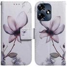 For Infinix Hot 30 Coloured Drawing Flip Leather Phone Case(Magnolia) - 1