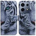 For Infinix Note 30 VIP Coloured Drawing Flip Leather Phone Case(Tiger) - 1