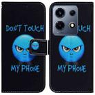 For Infinix Note 30 VIP Coloured Drawing Flip Leather Phone Case(Anger) - 1