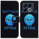 For Infinix Note 40 5G Coloured Drawing Flip Leather Phone Case(Anger) - 1