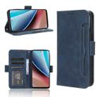 For Motorola Moto G Stylus 5G 2023 Skin Feel Calf Texture Card Slots Leather Phone Case(Blue) - 1