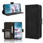 For Motorola Edge 40 Neo 5G Skin Feel Calf Texture Card Slots Leather Phone Case(Black) - 1