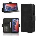 For Motorola Moto G Play 4G 2024 Skin Feel Calf Texture Card Slots Leather Phone Case(Black) - 1