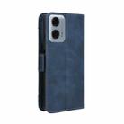 For Motorola Moto G Power 5G 2024 Skin Feel Calf Texture Card Slots Leather Phone Case(Blue) - 3