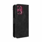 For Motorola Edge 50 Fusion Skin Feel Calf Texture Card Slots Leather Phone Case(Black) - 3