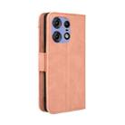 For Motorola Edge 50 Pro Skin Feel Calf Texture Card Slots Leather Phone Case(Pink) - 3