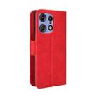 For Motorola Edge 50 Pro Skin Feel Calf Texture Card Slots Leather Phone Case(Red) - 3