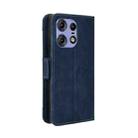 For Motorola Edge 50 Pro Skin Feel Calf Texture Card Slots Leather Phone Case(Blue) - 3