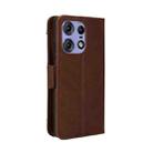 For Motorola Edge 50 Pro Skin Feel Calf Texture Card Slots Leather Phone Case(Brown) - 3