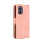 For Motorola Edge 2024 5G Skin Feel Calf Texture Card Slots Leather Phone Case(Pink) - 3