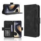 For Motorola Edge 2024 5G Skin Feel Calf Texture Card Slots Leather Phone Case(Black) - 1