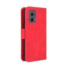 For Motorola Edge 2024 5G Skin Feel Calf Texture Card Slots Leather Phone Case(Red) - 3