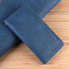 For Motorola Moto G64 5G / G64y 5G Skin Feel Calf Texture Card Slots Leather Phone Case(Blue) - 2