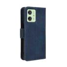 For Motorola Moto G64 5G / G64y 5G Skin Feel Calf Texture Card Slots Leather Phone Case(Blue) - 3