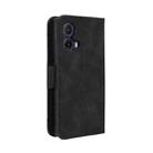 For Motorola Moto G85 5G / S50 Neo 5G Skin Feel Calf Texture Card Slots Leather Phone Case(Black) - 3