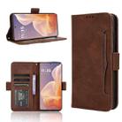 For Motorola Moto G85 5G / S50 Neo 5G Skin Feel Calf Texture Card Slots Leather Phone Case(Brown) - 1