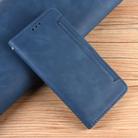 For Motorola Moto G45 5G / G34 5G Skin Feel Calf Texture Card Slots Leather Phone Case(Blue) - 2