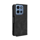 For Motorola Moto G Play 2025 Skin Feel Calf Texture Card Slots Leather Phone Case(Black) - 3
