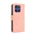 For Motorola Moto G Stylus 5G 2025 Skin Feel Calf Texture Card Slots Leather Phone Case(Pink) - 3