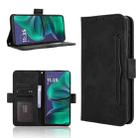 For Motorola Moto G Stylus 5G 2025 Skin Feel Calf Texture Card Slots Leather Phone Case(Black) - 1