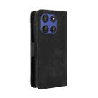 For Motorola Moto G Stylus 5G 2025 Skin Feel Calf Texture Card Slots Leather Phone Case(Black) - 3
