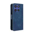 For Motorola Moto G Stylus 5G 2025 Skin Feel Calf Texture Card Slots Leather Phone Case(Blue) - 3