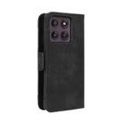 For Motorola Edge 60 Pro Skin Feel Calf Texture Card Slots Leather Phone Case(Black) - 3