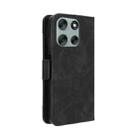 For Motorola Moto G56 / G66j / G66y 5G Skin Feel Calf Texture Card Slots Leather Phone Case(Black) - 3