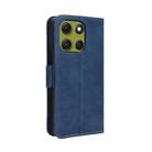For Motorola Moto G86 5G Skin Feel Calf Texture Card Slots Leather Phone Case(Blue) - 3