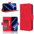 For Realme GT Neo5 SE Skin Feel Calf Texture Card Slots Leather Phone Case(Red) - 1