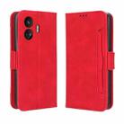 For Realme GT Neo5 SE Skin Feel Calf Texture Card Slots Leather Phone Case(Red) - 2