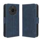 For Realme 11 5G Skin Feel Calf Texture Card Slots Leather Phone Case(Blue) - 2