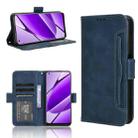 For Realme 11 4G Foreign Skin Feel Calf Texture Card Slots Leather Phone Case(Blue) - 1